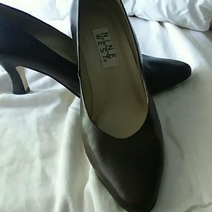 Nine West Women's Brown Leather Shoes